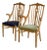 Oak Wood Armchairs Sculptural Accent Chairs Denmark Set of 2 1960s For Sale