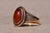 1900 - 1909 The Benson: Antique Carnelian Ring in Yellow Gold For Sale - Image 5 of 11