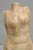 Late 20th Century Morton Gaffin Female Nude Bust Modernist Carved Peach Alabaster Sculpture For Sale - Image 4 of 12