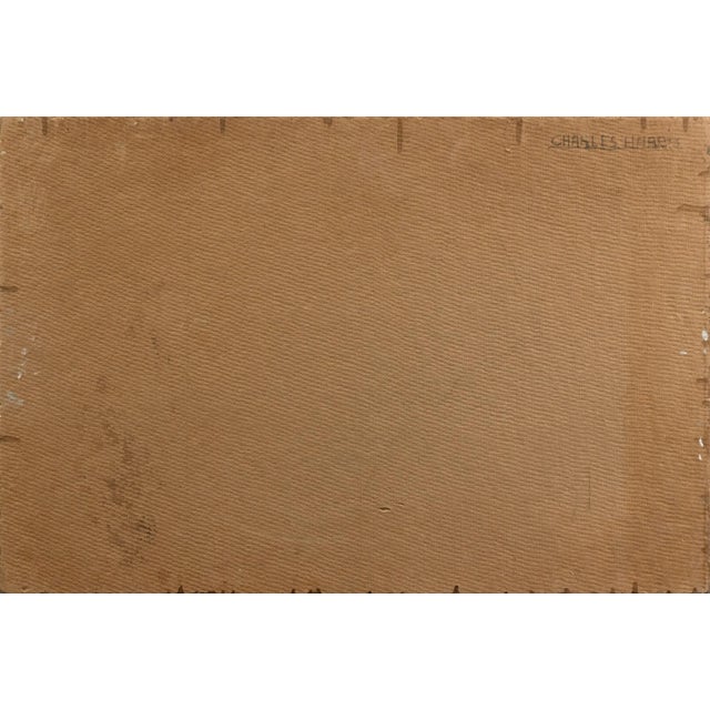 'The Seine in Winter' by Charles Gordon Harris, School of Paris, Tonalist, Snowy French Landscape, Mood For Sale - Image 9 of 9