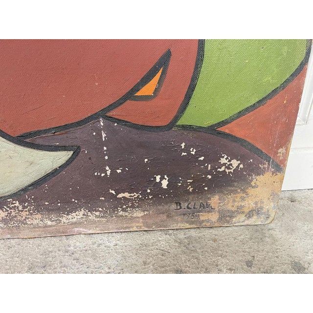 Untitled, 1950s, Canvas and Ash For Sale - Image 6 of 14