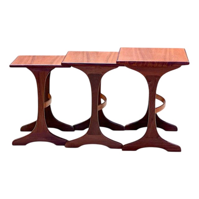 Teakwood Nesting Tables from G Plan, 1960s For Sale