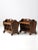 American Vintage Lodge Style Magazine Racks Pair For Sale - Image 3 of 13
