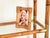 Large Italian Arch Shelf in Rattan and Brass, 1970s For Sale - Image 16 of 17