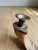Vintage Organic Modern Ram’s Horn Candlesticks With Silvered Brass Mounts – Pair For Sale In Chicago - Image 6 of 12