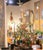 Early 20th Century French Floral Porcelain and Crystal Five-Light Chandelier For Sale In Dallas - Image 6 of 9