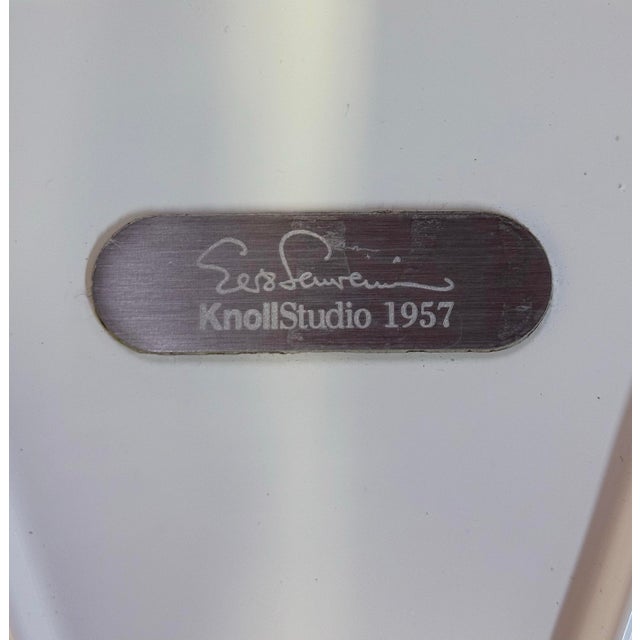 Eero Saarinen Tulip Pedestal Arm Chairs for Knoll - A Pair For Sale - Image 12 of 12