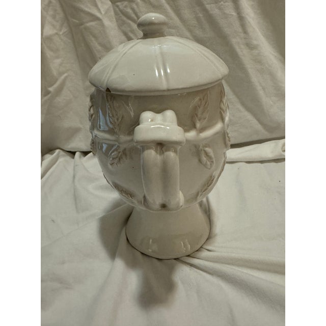 Mid-Century Modern J. Sanches Lisbon Vintage Lidded Figural Pitcher For Sale - Image 3 of 12