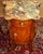 Pair of French Louis XV Style Marble Top Kingwood Inlaid End Table Nightstands For Sale - Image 11 of 18