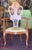 Wood Antique Victorian Armchair With Floral Embroidered Upholstered Seat For Sale - Image 7 of 7