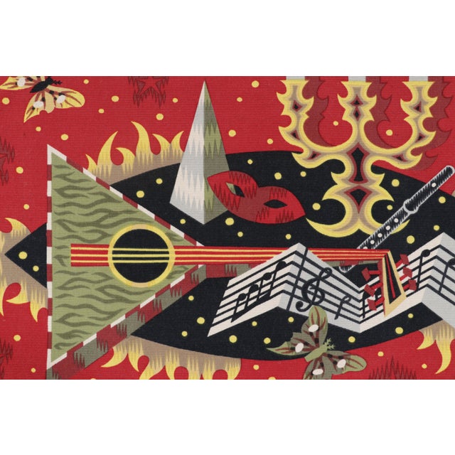 Vintage Jean Picart Le Doux Pictorial Tapestry ‘Musique De Chambre’ | Rug & Kilim For Sale In New York - Image 6 of 7