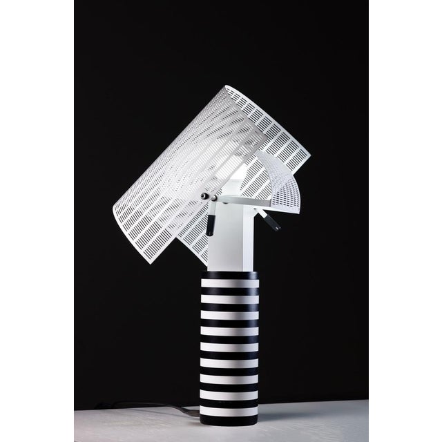 Shogun Table Lamp by Mario Botta for Artemide, 1986, in Good conditions. Designed 1980 to 1989 This piece has an...