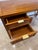 Sienna Crate and Barrel Solid Wood Desk With Caining and Matching Chair For Sale - Image 8 of 18