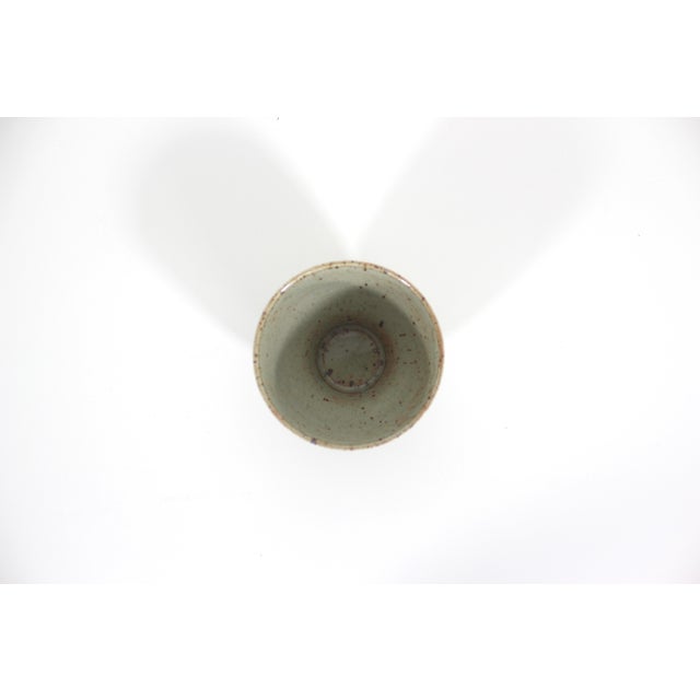 1970s Small Vintage Studio Pottery Bowl For Sale - Image 5 of 8