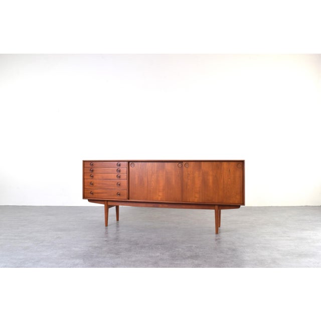 1960s Mid-Century Modern Norwegian Teak Sideboard from Bruksbo, 1960s For Sale - Image 5 of 18