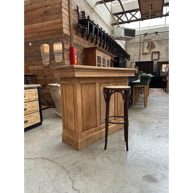 Solid Oak Bar, 1950s For Sale - Image 4 of 14