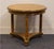 Late 20th Century Stanley Furniture Italian Neoclassical Tuscan Style 24" Round Accent End Table For Sale - Image 5 of 8