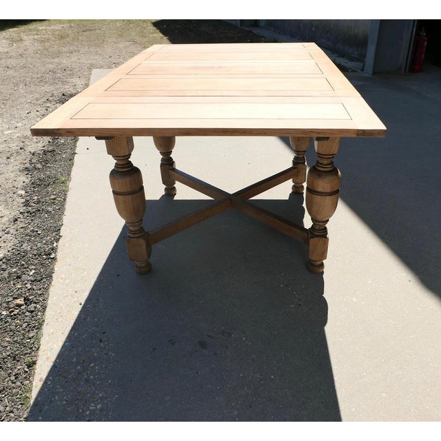 Small Oak Cottage Draw Leaf Table, 1930s For Sale - Image 4 of 8