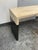 Black Modern Bespoke Waterfall Console Table For Sale - Image 8 of 12