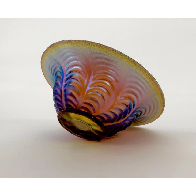 1920s Art Deco Ikora Glass Bowl from WMF, 1925 For Sale - Image 5 of 12