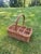 Listing is for a vintage willow basket wine carrier. The basket has a sturdy handle and 8 compartments that are...