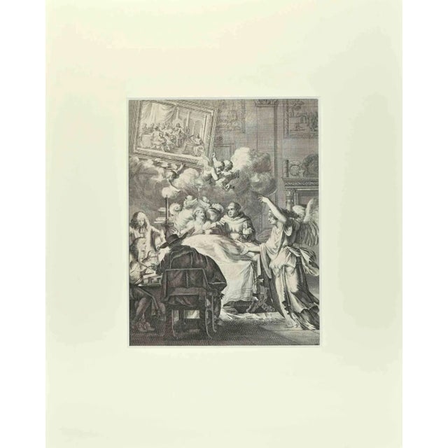 Romeyn de Hooghe, La Manière de se Bien Preparer à La Mort, Etching, 1700 For Sale - Image 3 of 3