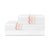 Hamburg House Celerie Kemble + Hamburg House Scallop King Sheet Set - 4 Pieces For Sale - Image 4 of 4