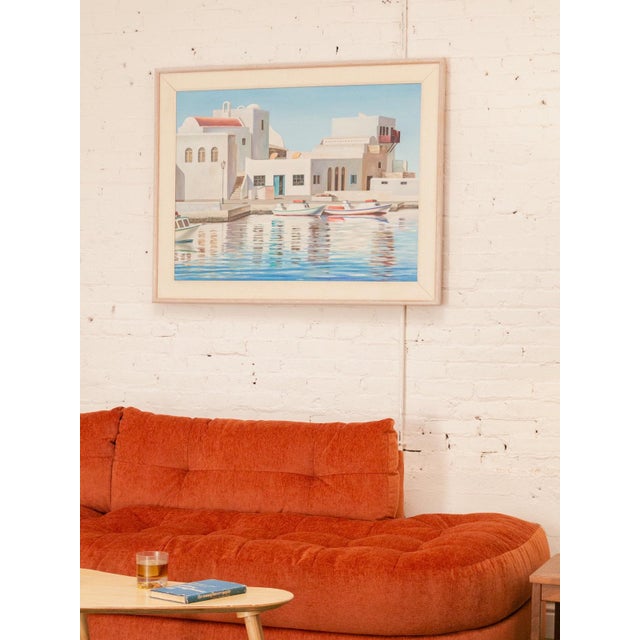 Nautical Mid 20th Century William Cummings Original Landscape Art Signed For Sale - Image 3 of 8