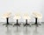 Mid Century Eames for Herman Miller “La Fonda” Parchment Fiberglass Arm & Side Chairs - Set of 4 For Sale - Image 9 of 13