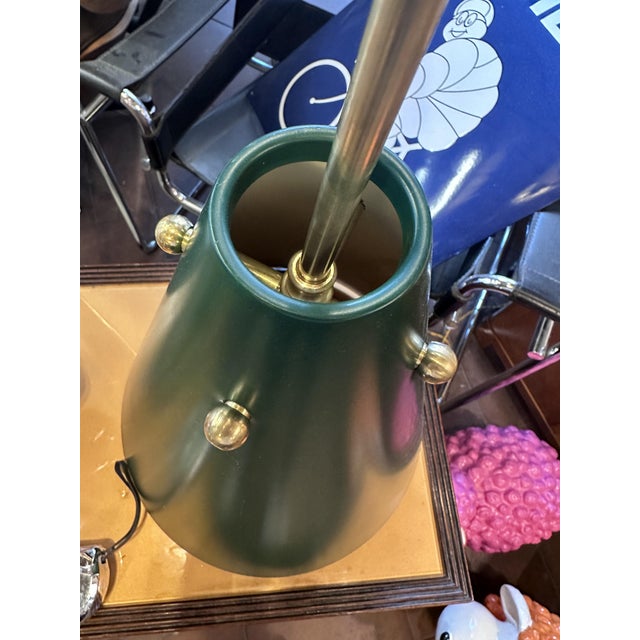 Brass Cone Chandelier, 1970s For Sale - Image 6 of 6