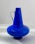 Mid 20th Century 1960s Italian Blue Glass Vase For Sale - Image 5 of 8