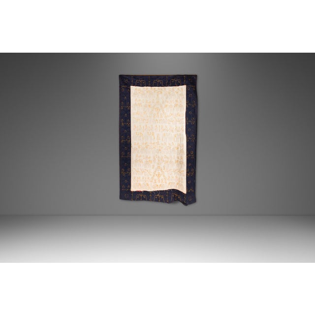 Vintage Hand-Stitched Kanduri Cloth With Animal and Tree of Life Appliqué, India, C. 1950s For Sale In Orlando - Image 6 of 18