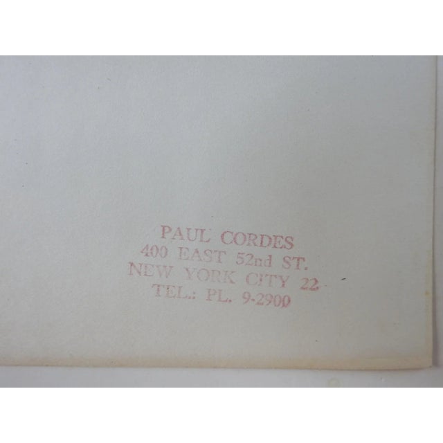 Black 1950s Photographs of Maine South Salon Meeting House Frescos - Set of 4 For Sale - Image 8 of 9