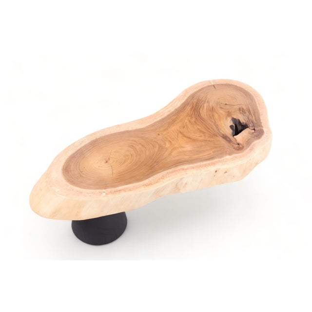Double Ring Living Edge Coffee Table 17 | Chairish
