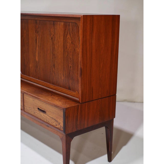 Model 54 Highboard in Kingwood by Kai Kristiansen for Schou Andersen, 1960s For Sale - Image 10 of 18