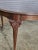 Stickley Late 20th Century Stickley Oval Solid Mahogany Dining Table Queen Anne Style For Sale - Image 4 of 8
