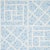 Sample - Schumacher X Cristina Buckley Fancy Beast Wallpaper in Sky Blue For Sale