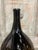 French Large Antique French Hand Blown and Painted Wine Bottle, Normandy, Circa 1880s For Sale - Image 3 of 8
