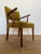 Mid-Century Modern Vintage Danish Teak Chair with Green Fabric, 1970 For Sale - Image 3 of 18