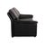 Atlanta 2-Seater Sofa in Black Leather from Laauser For Sale - Image 11 of 14