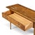 Lane Acclaim Mid Century Walnut Console Table For Sale In Chicago - Image 6 of 9
