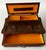 20th C. Mid-Century Modern Wooden Valet Jewelry Box With Woven Cane Top & Drawer For Sale - Image 10 of 18