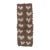 Vintage Turkish Tulu Shag Rug Runner in Mocha and Ivory - Rug & Kilim (Pair) For Sale