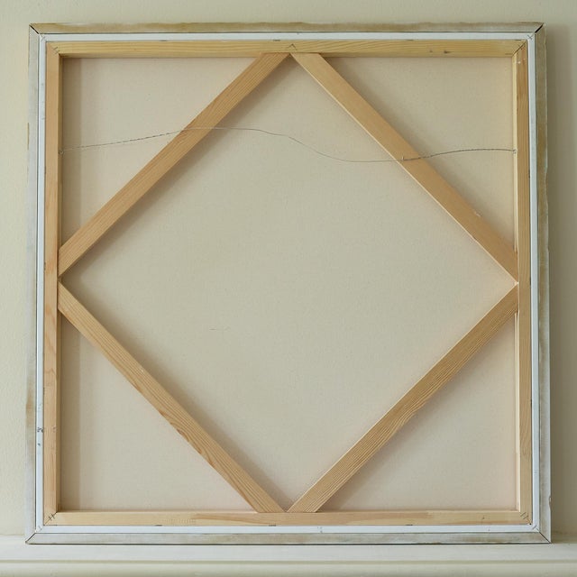 Slate Gray 2018 “Revolution” Large Acrylic on Canvas by Sandy Walker - For Sale - Image 8 of 8