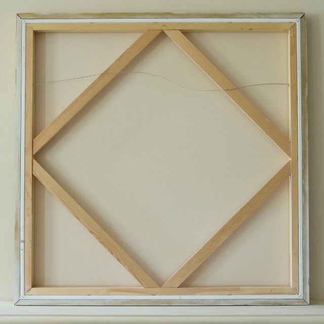 Slate Gray 2018 “Revolution” Large Black, White and Gray Acrylic on Canvas by Sandy Walker For Sale - Image 8 of 8