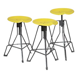 Clipper Bar Stool by Yasu Sasamoto for Dulton, Japan, 1980s For Sale