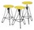 Clipper Bar Stool by Yasu Sasamoto for Dulton, Japan, 1980s For Sale