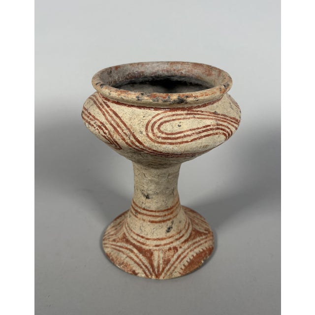 Beige Terracotta Vase from Ban Chiang For Sale - Image 8 of 8