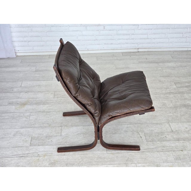 Norwegian Model Siesta Chairs and Ottoman by Ingmar Relling for Westnofa, 1970s, Set of 3 For Sale - Image 16 of 17