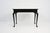 Kittinger Ebonized Mahogany & Burl Wood Writing Desk / Console | Newly Refinished For Sale - Image 13 of 15